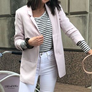 H&M Light Pink Blazer